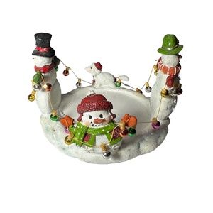 Yankee Candle 1628690 Snowman Large Jar Candle Holder